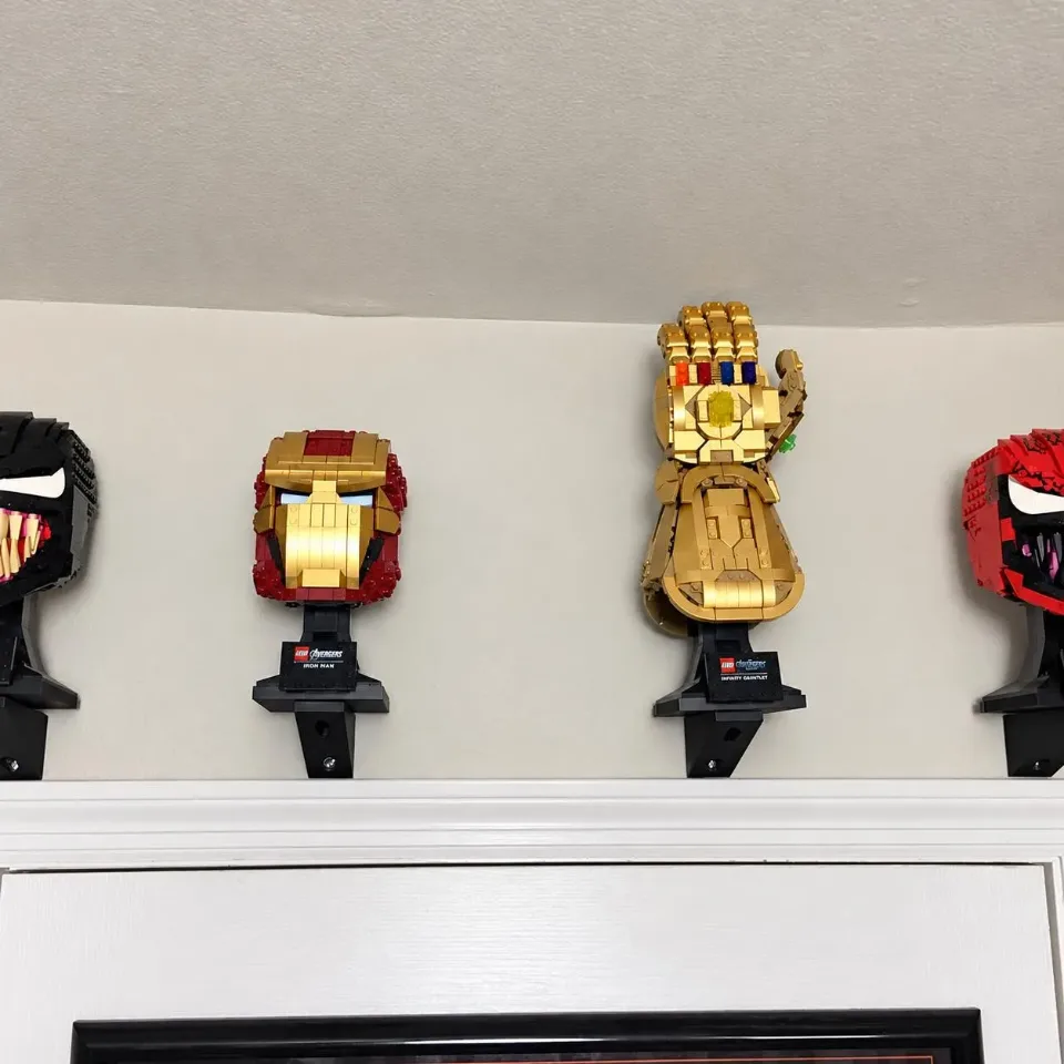 Wall Mount for LEGO® Marvel & DC Helmets Collection
