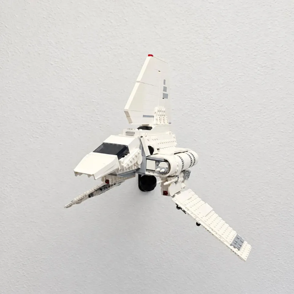 Adjustable Wall Mount for LEGO® Imperial Lambda-Class Shuttle (75459)