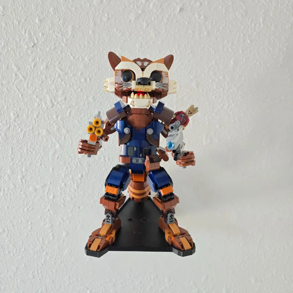 Rocket & Baby Groot (76282) — tray wall mount