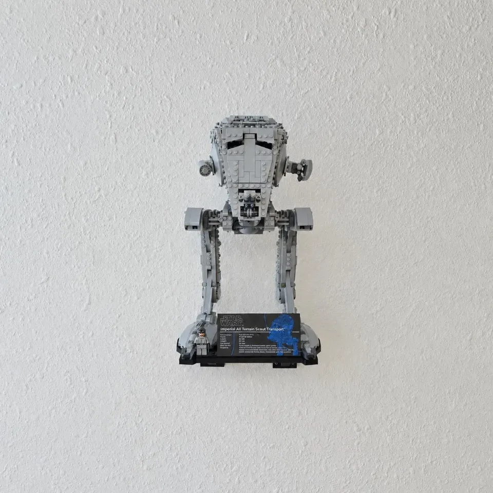 AT-ST Walker (75417) — tray wall mount