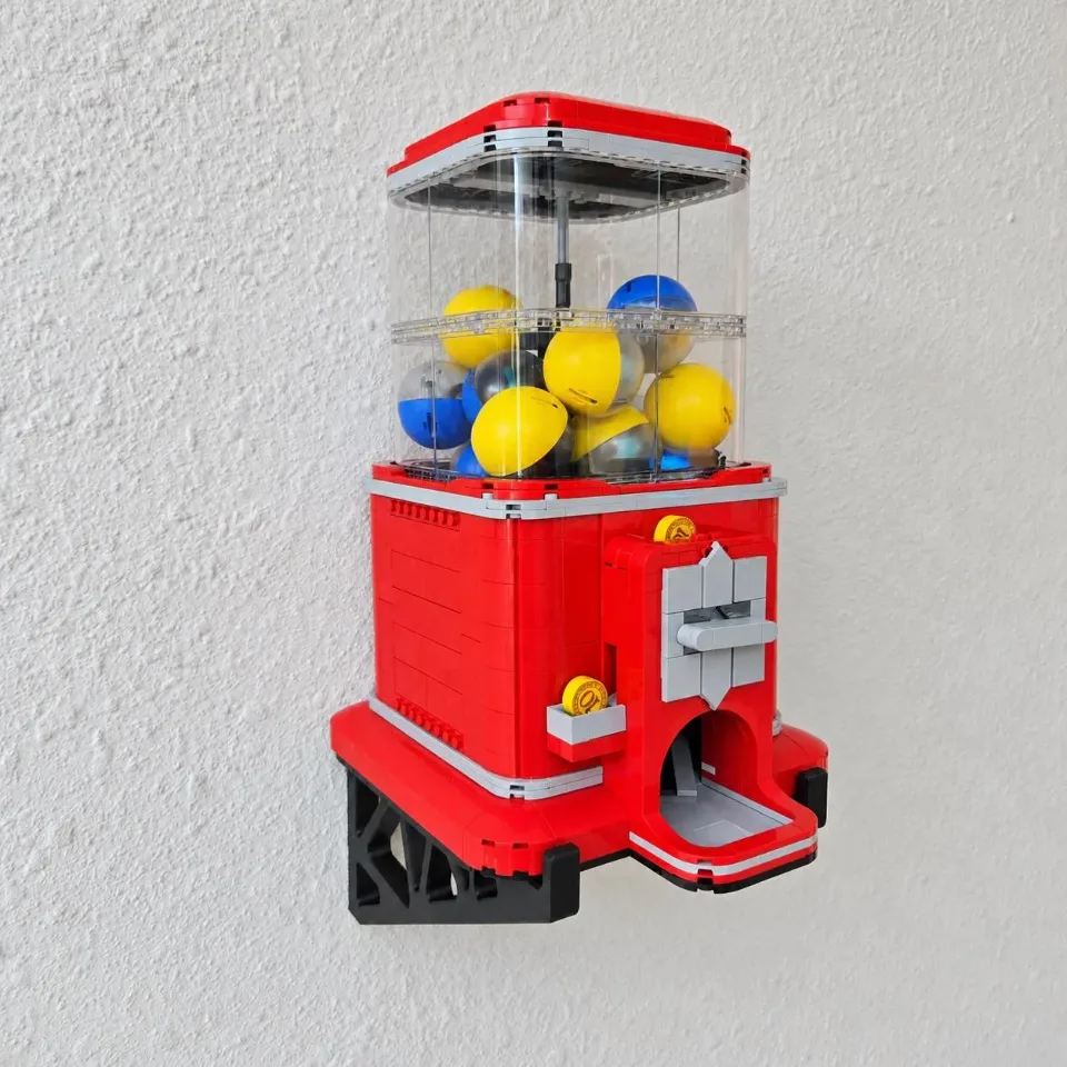 Minifigure Vending Machine (21358) — wall mount