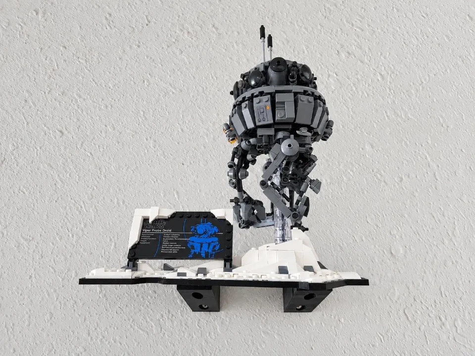 Viper Probe Droid (75306) — tray wall mount