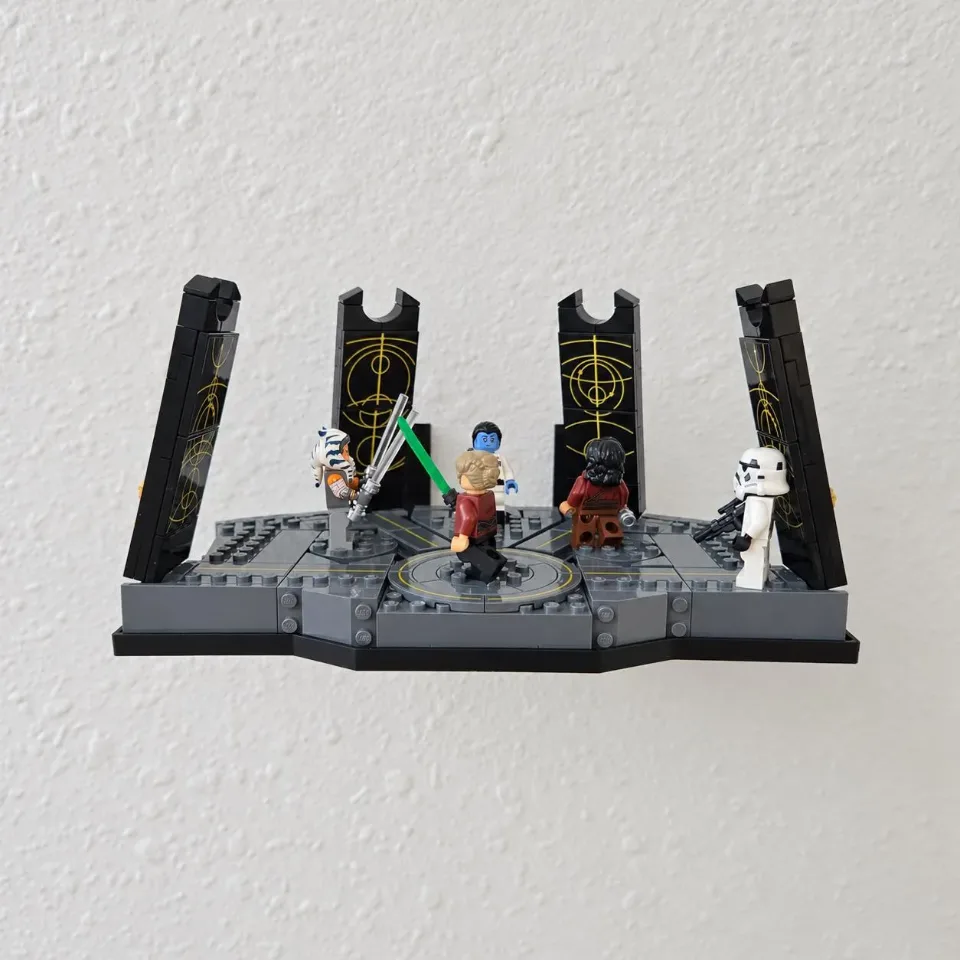Wall Mount for LEGO® Ahsoka Tano's Duel on Peridea (75385)