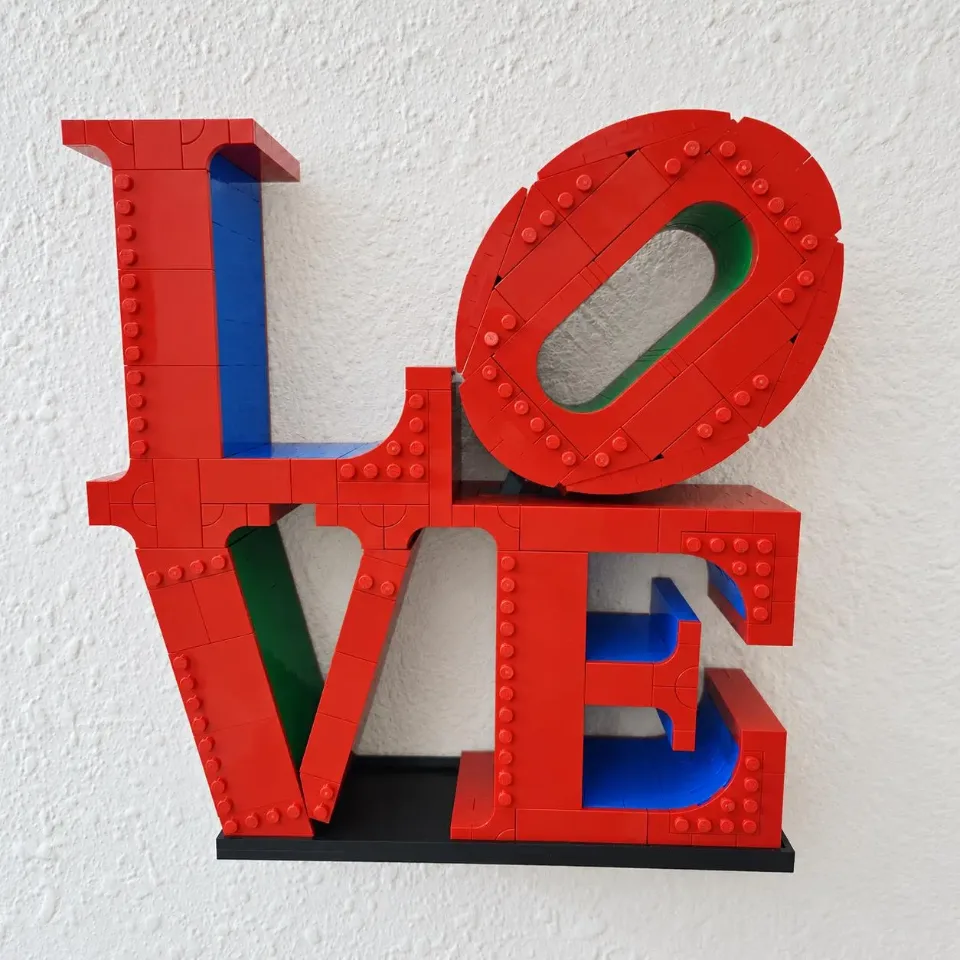 Wall Mount for LEGO® ART LOVE (31214)