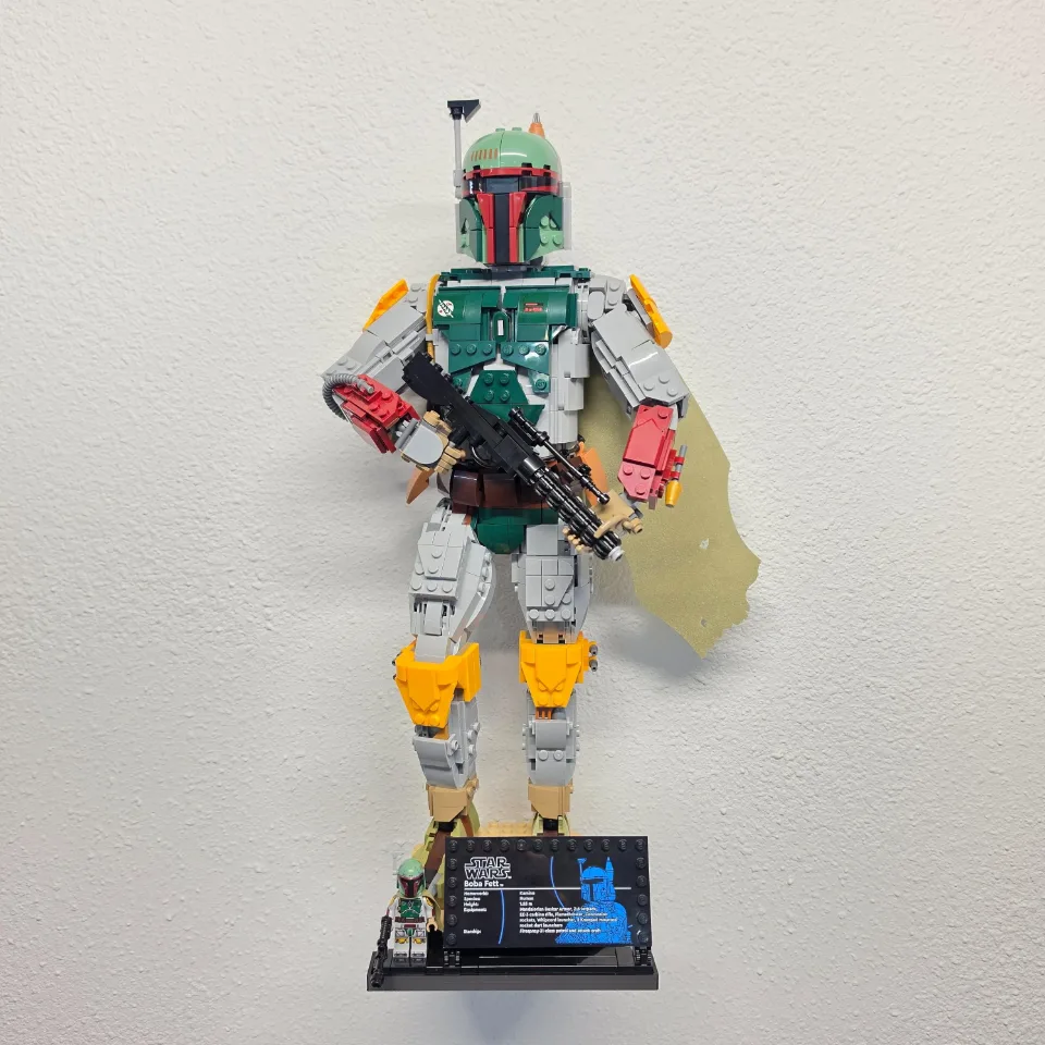 Wall Mount for LEGO® Boba Fett™ (75455)