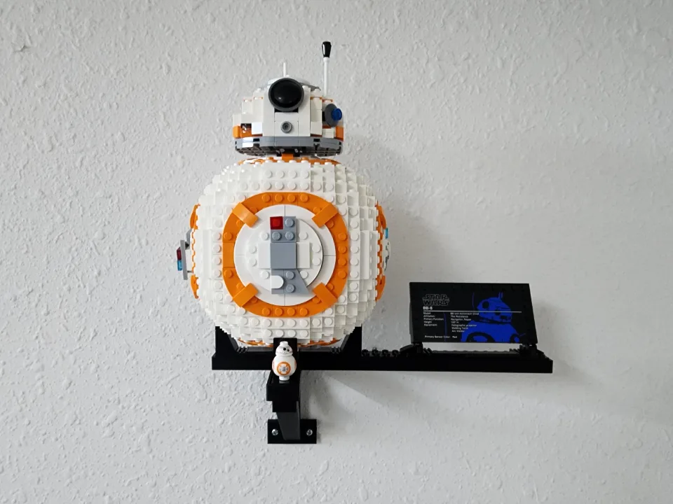 BB-8 (75187) — tray wall mount