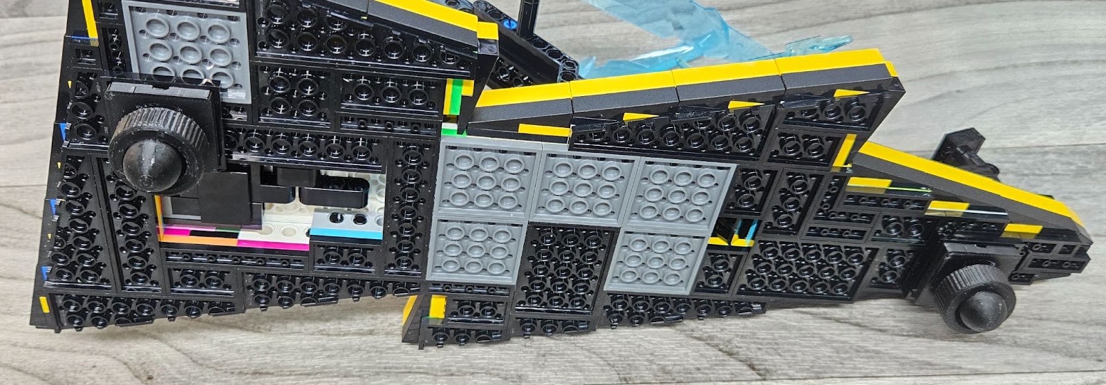 Remove the figures and attach the brick tops