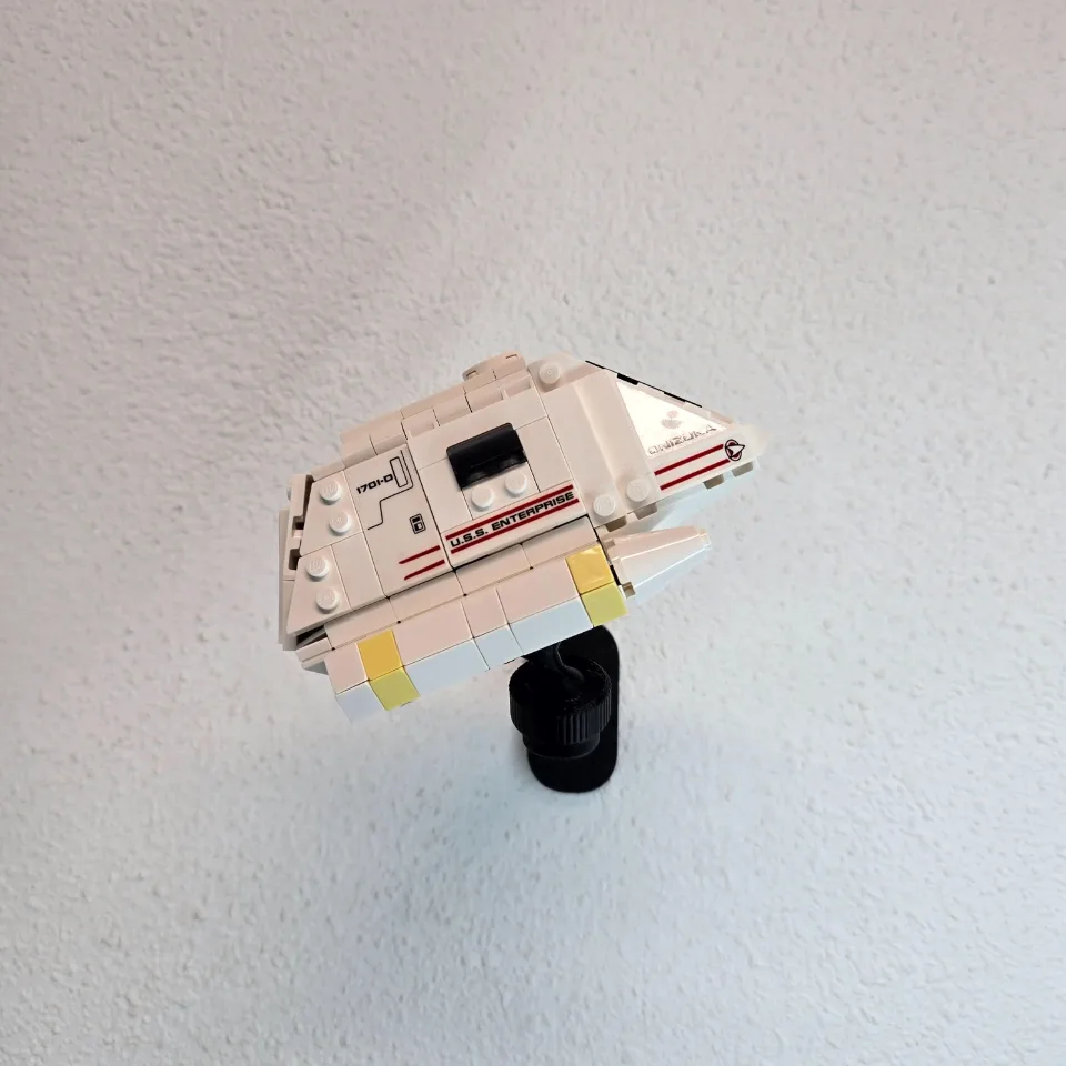 Adjustable Wall Mount for LEGO® Star Trek: Type-15 Shuttlepod™ (40768)