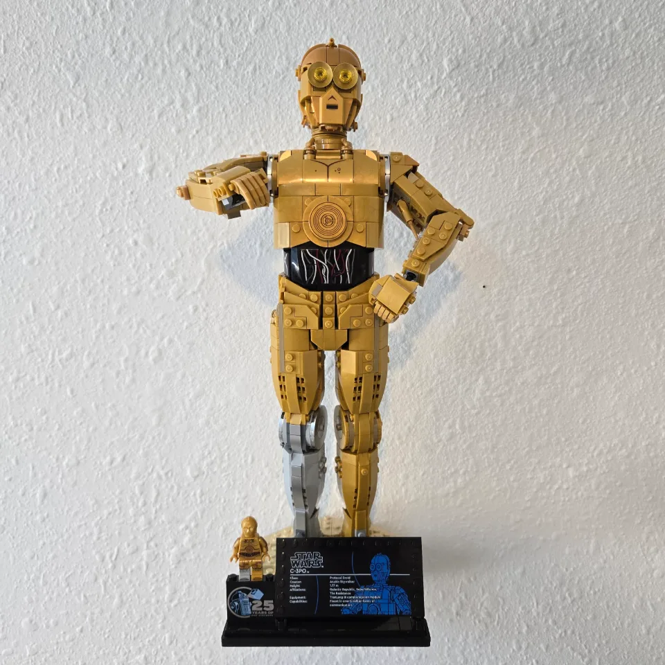 C-3PO (75398) — tray wall mount