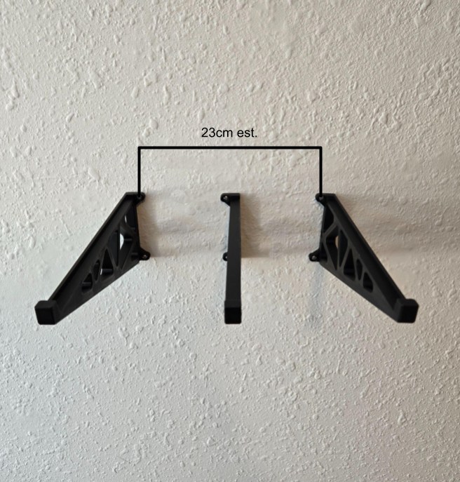 Identify the three supports