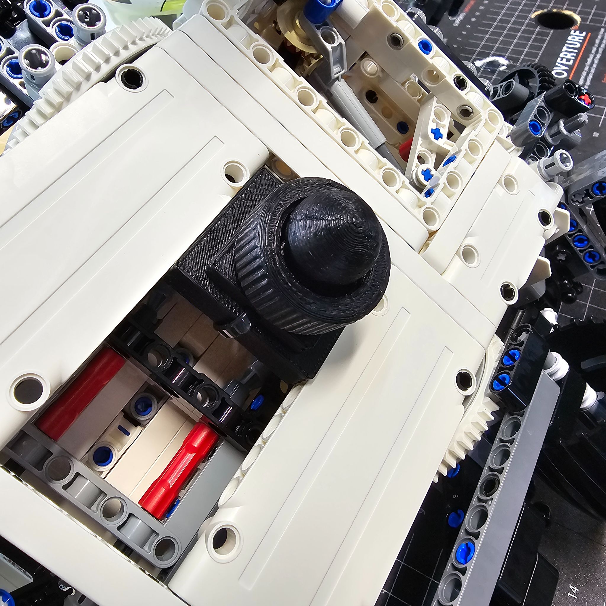 Position the rover adapter